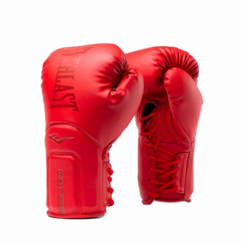 Red Everlast Elite 2 Pro Unisex Training Gloves | 96280KAMZ