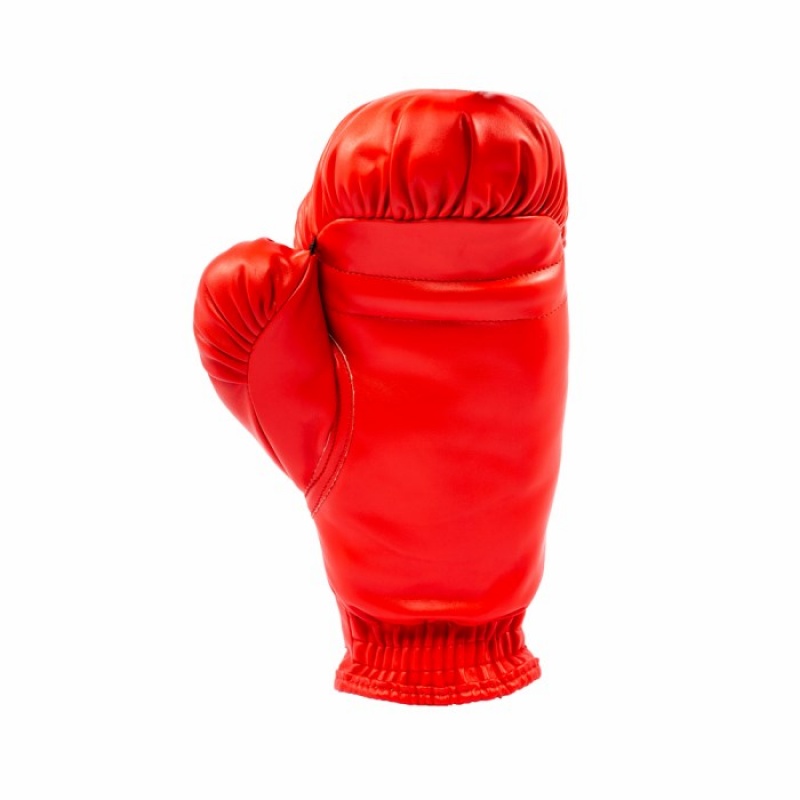 Red Everlast Elite Small Laceless Unisex Boxing Gloves | 82019NJEX