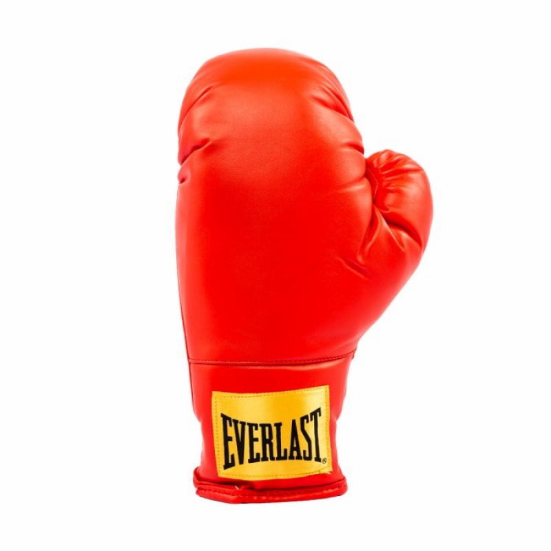 Red Everlast Elite Small Laceless Unisex Boxing Gloves | 82019NJEX