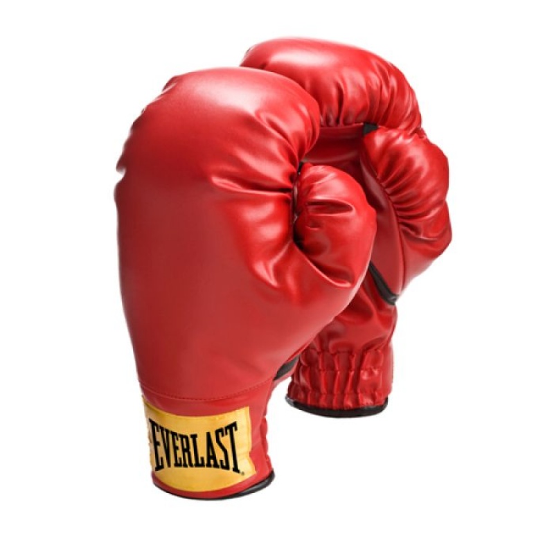 Red Everlast Elite Small Laceless Unisex Boxing Gloves | 82019NJEX