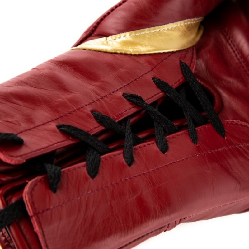 Red Everlast MX2 Pro Laced Training Unisex Boxing Gloves | 70623NAGO