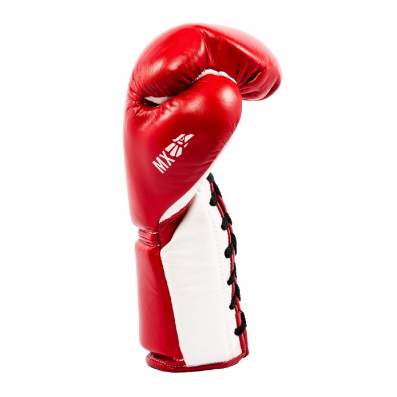 Red Everlast MX Training Unisex Boxing Gloves | 35210XEGF