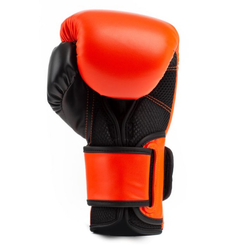 Red Everlast Powerlock2 Training Unisex Boxing Gloves | 19362KRYJ