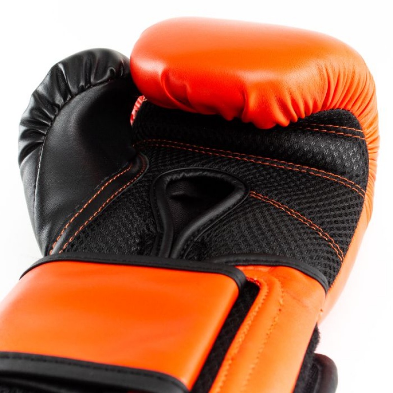 Red Everlast Powerlock2 Training Unisex Boxing Gloves | 19362KRYJ