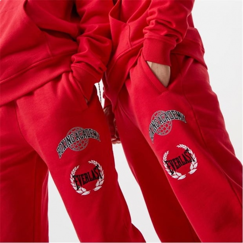 Red Everlast Women's Sweatpants & Joggers | 94571UZTJ