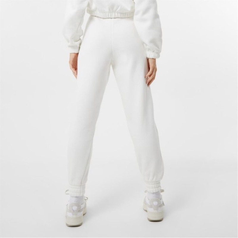 White Everlast Boxing Women's Sweatpants & Joggers | 96205GSJB