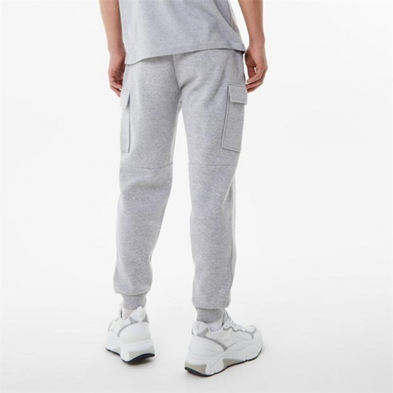 White Everlast Cargo Men's Sweatpants & Joggers | 27519JDIO