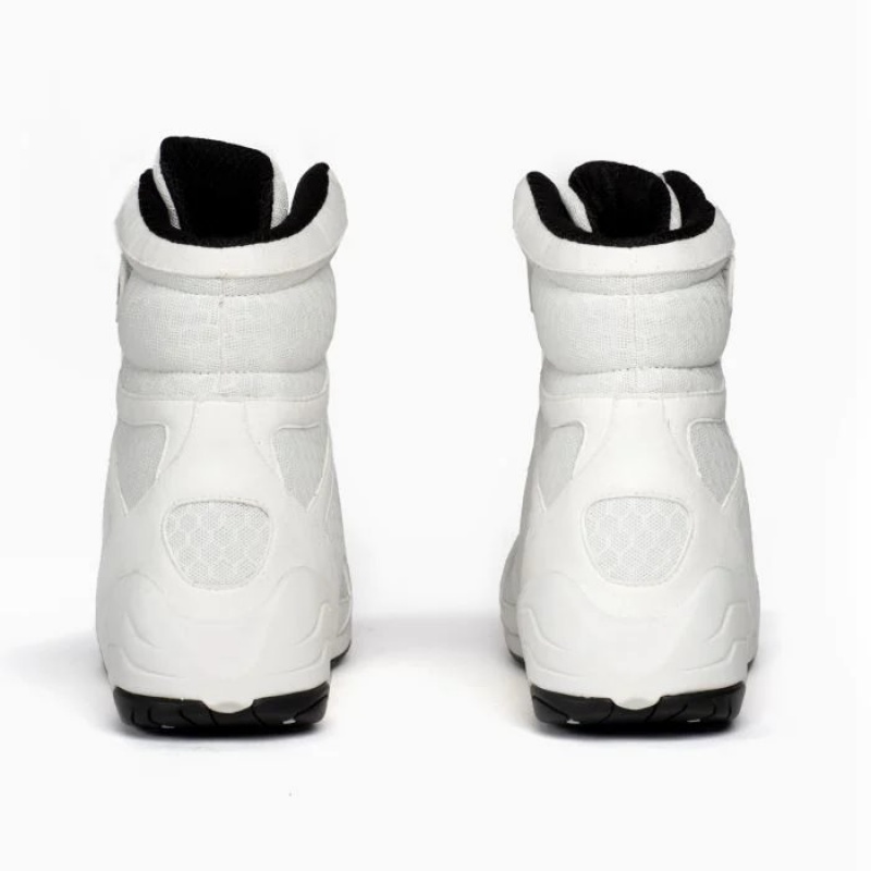 White Everlast Elite 2 Men's Boxing Shoes | 07869FSIN