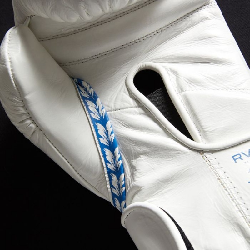 White Everlast RVCA X Benjamin Jeanjean MIM Unisex Boxing Gloves | 02714ZQBO