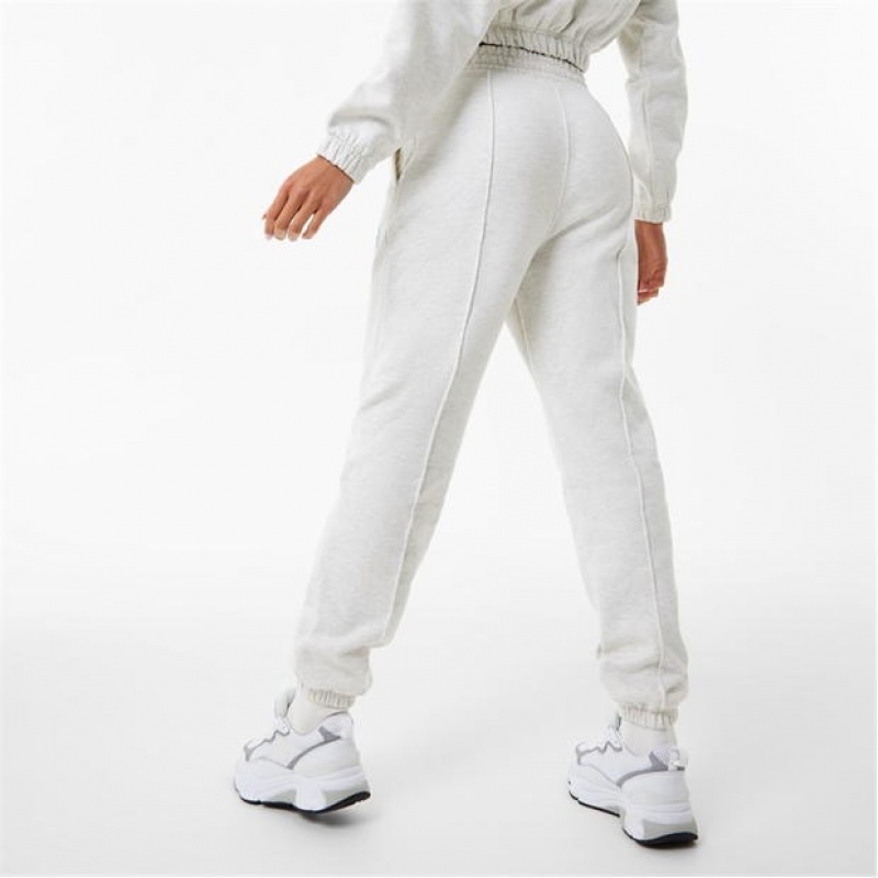 White Everlast Women's Sweatpants & Joggers | 47581WYKL