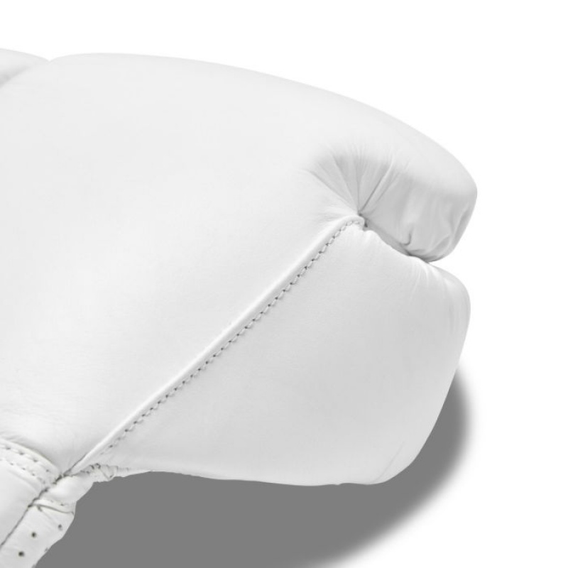 White Everlast X Reigning Champ 1910 Pro Laced Unisex Training Gloves | 38571JBET